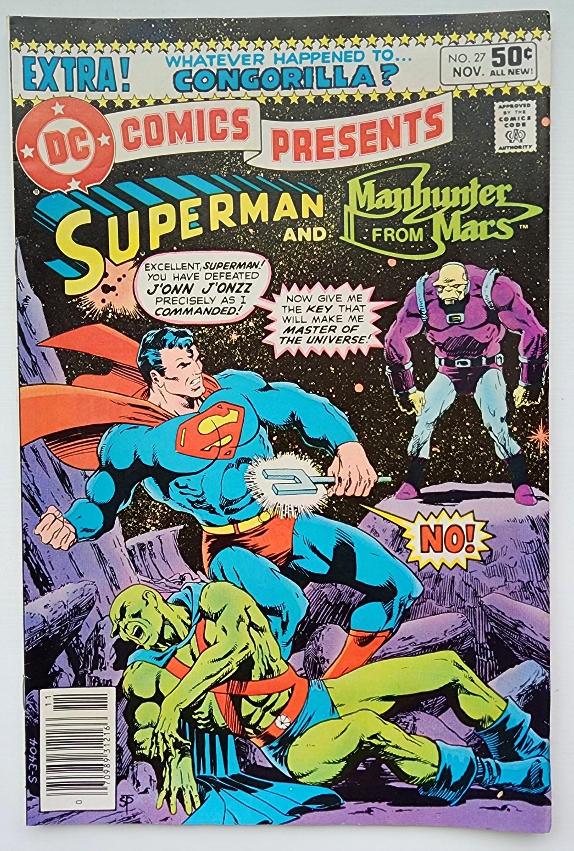 DC COMICS PRESENTS #27 1980 (1ST APP MONGUL) NEWSSTAND DC Comics Presents DC COMICS