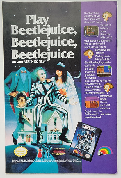 NINTENDO COMICS SYSTEM #8 SUPER MARIO BROS 1991 Nintendo VALIANT