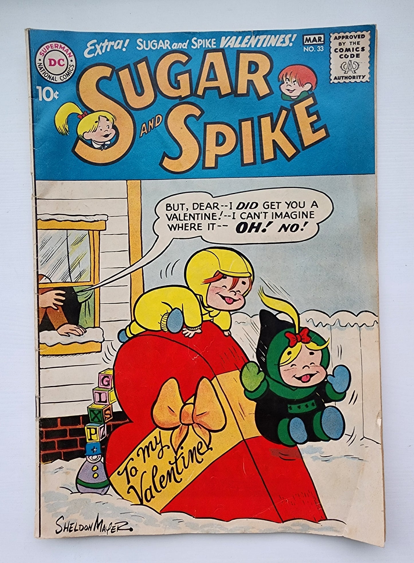 SUGAR & SPIKE #33 1960 Sugar & Spike DC COMICS