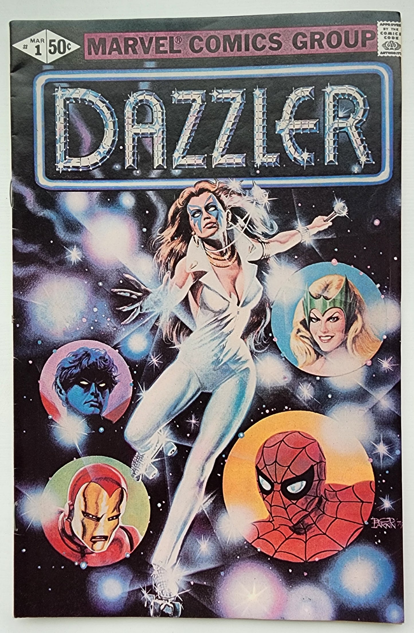 DAZZLER #1 1981 X-Men MARVEL COMICS