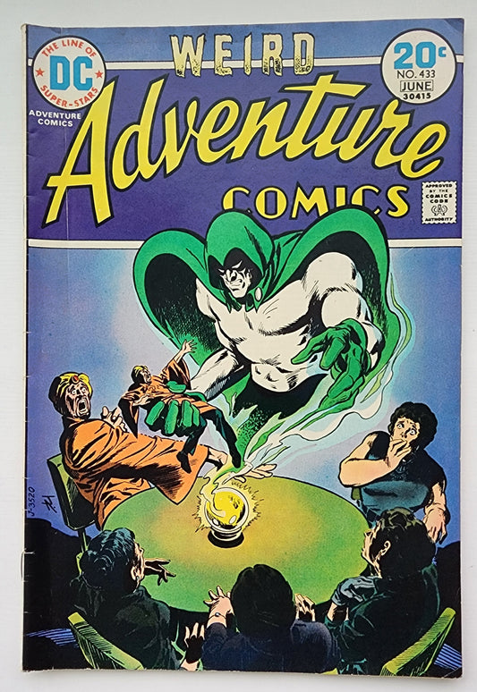 ADVENTURE COMICS #433 1974 (LAST CAPTAIN FEAR BACKUP STORY) Adventure Comics DC COMICS
