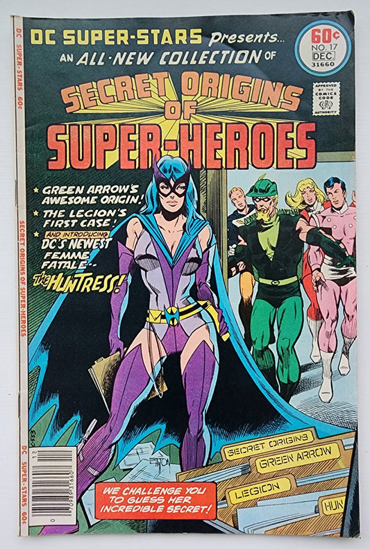 DC SUPER-STARS #17 1977 (1ST APP HUNTRESS. MARRIAGE OF EARTH II BATMAN & CATWOMAN) DC Super-Stars DC COMICS
