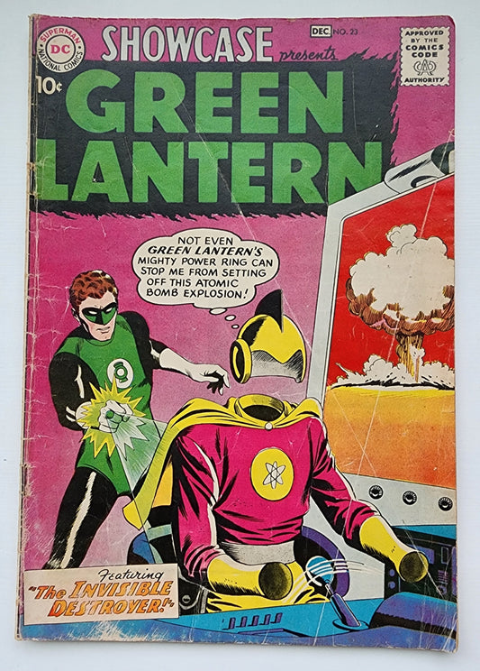 SHOWCASE #23 1959 (2ND APP GREEN LANTERN HAL JORDAN) Showcase DC COMICS