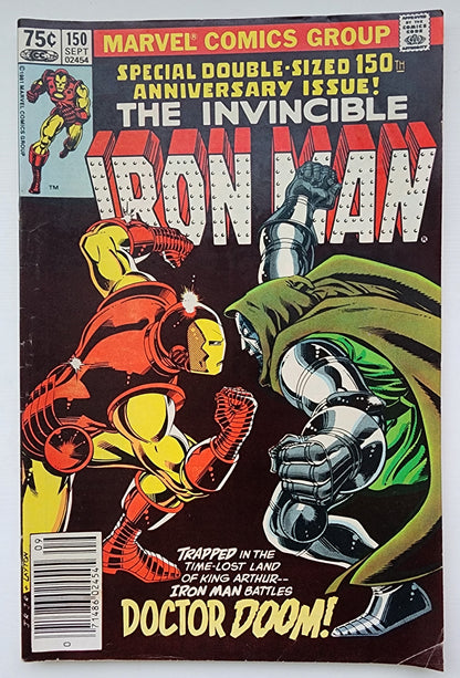 IRON MAN #150 1981 NEWSSTAND Iron Man MARVEL COMICS