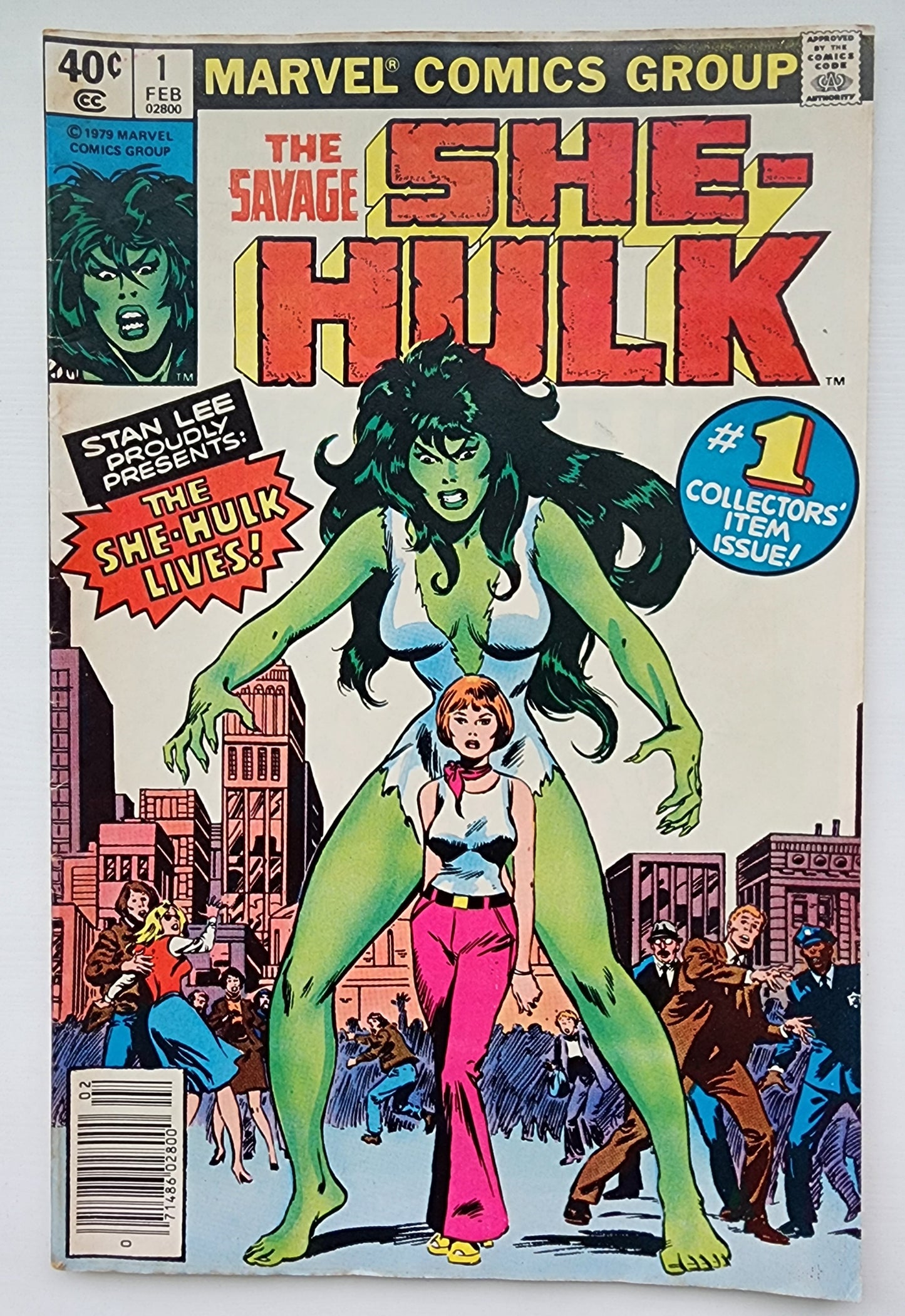 SAVAGE SHE-HULK #1 1980 (ORIGIN & 1ST APP JENNIFER WALTERS) NEWSSTAND She-Hulk MARVEL COMICS
