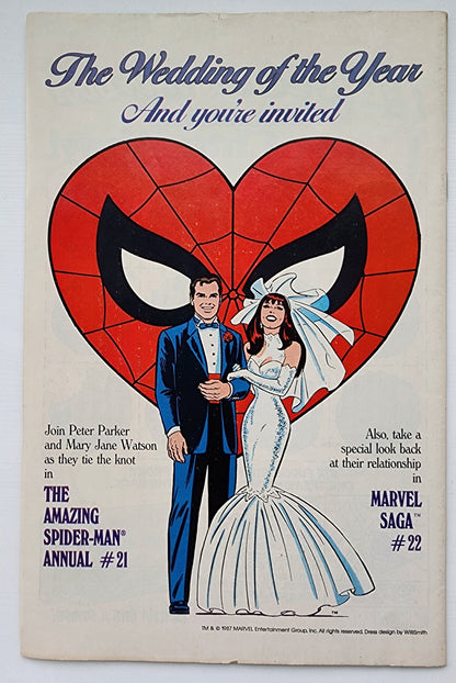 UNCANNY X-MEN #221 1987 (1ST MR SINISTER) NEWSSTAND Uncanny X-Men MARVEL COMICS