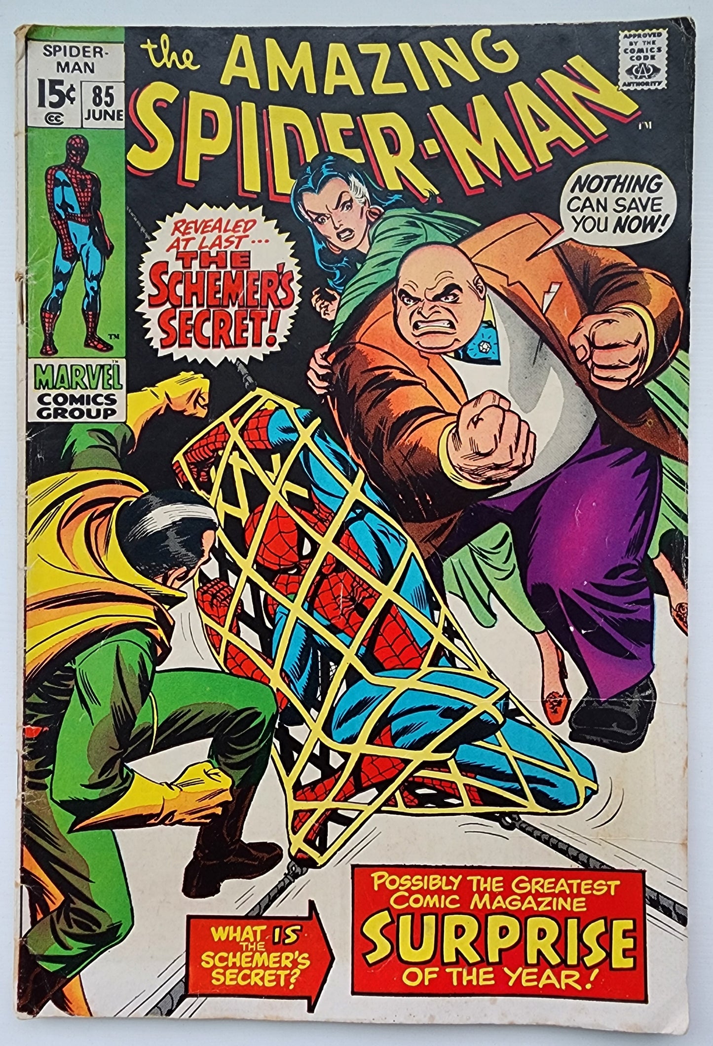 AMAZING SPIDER-MAN #85 1970 SPIDER-MAN MARVEL COMICS