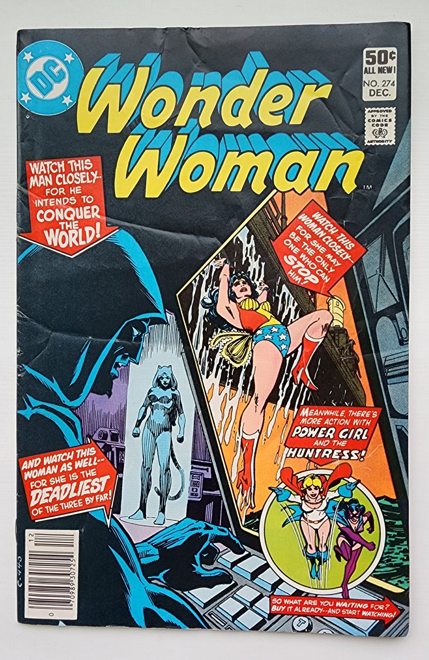 WONDER WOMAN #274 1980 (ORIGIN & 1ST APP OF NEW CHEETAH DEBORAH DOMAINE) Wonder Woman DC COMICS