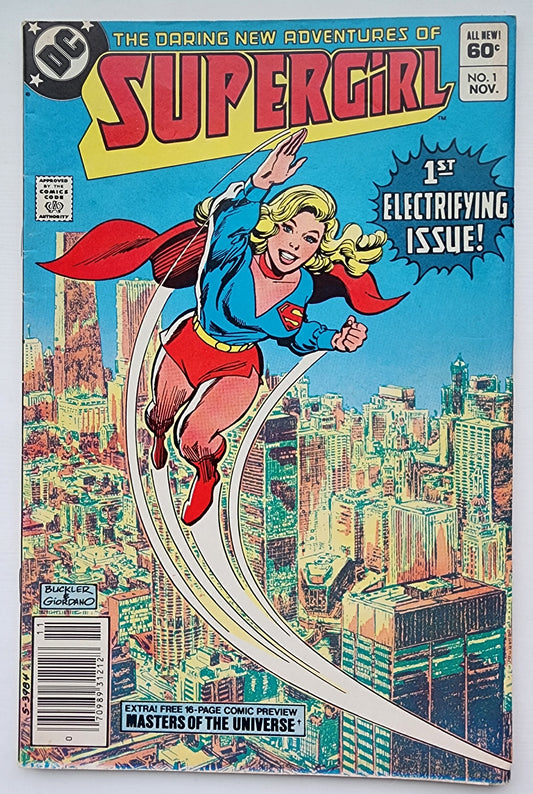 DARING NEW ADVENTURES OF SUPERGIRL #1 NEWSSTAND 1982 (ORIGIN RETOLD) Supergirl DC COMICS