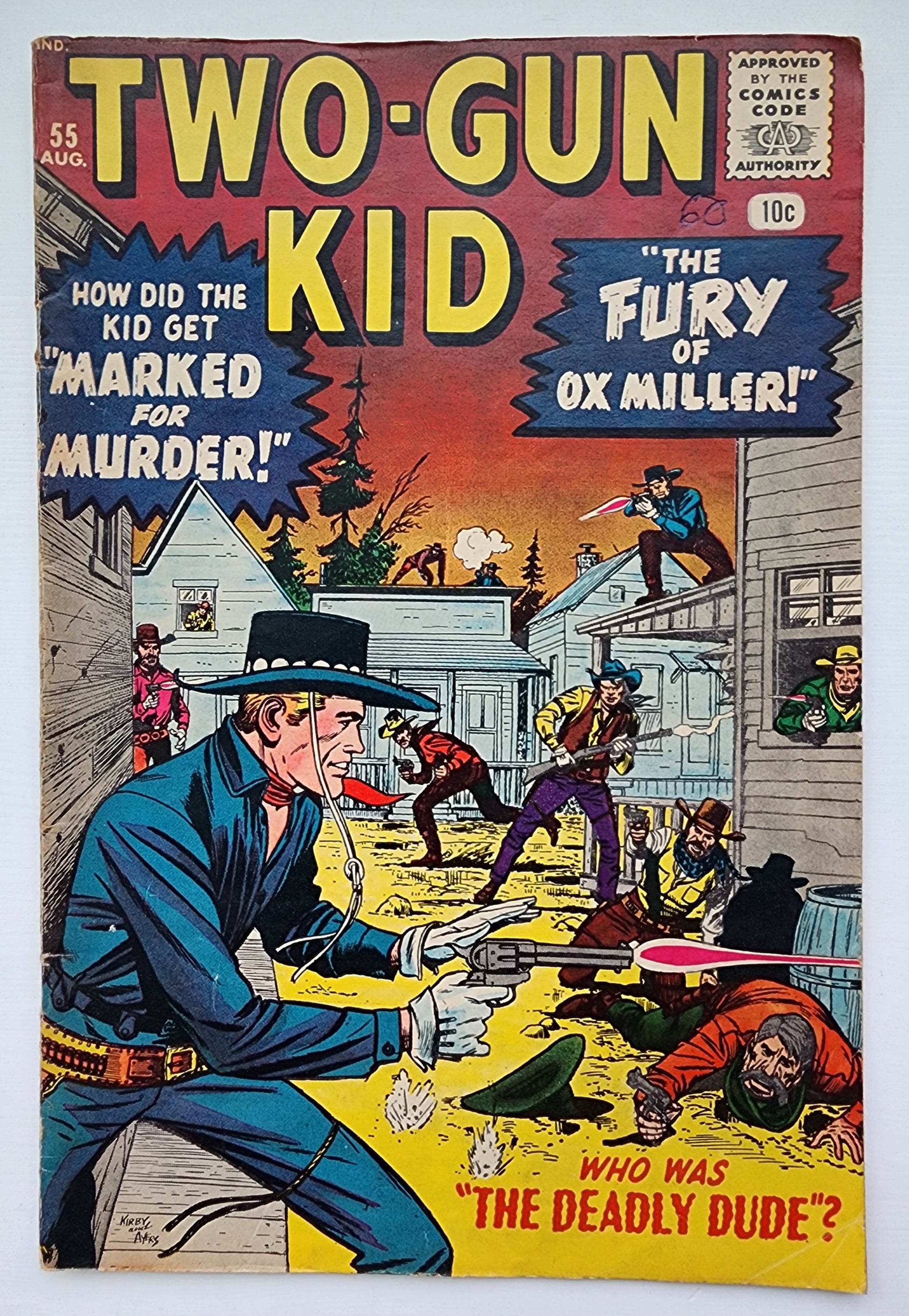 TWO GUN KID #55 1960 Two Gun Kid MARVEL COMICS