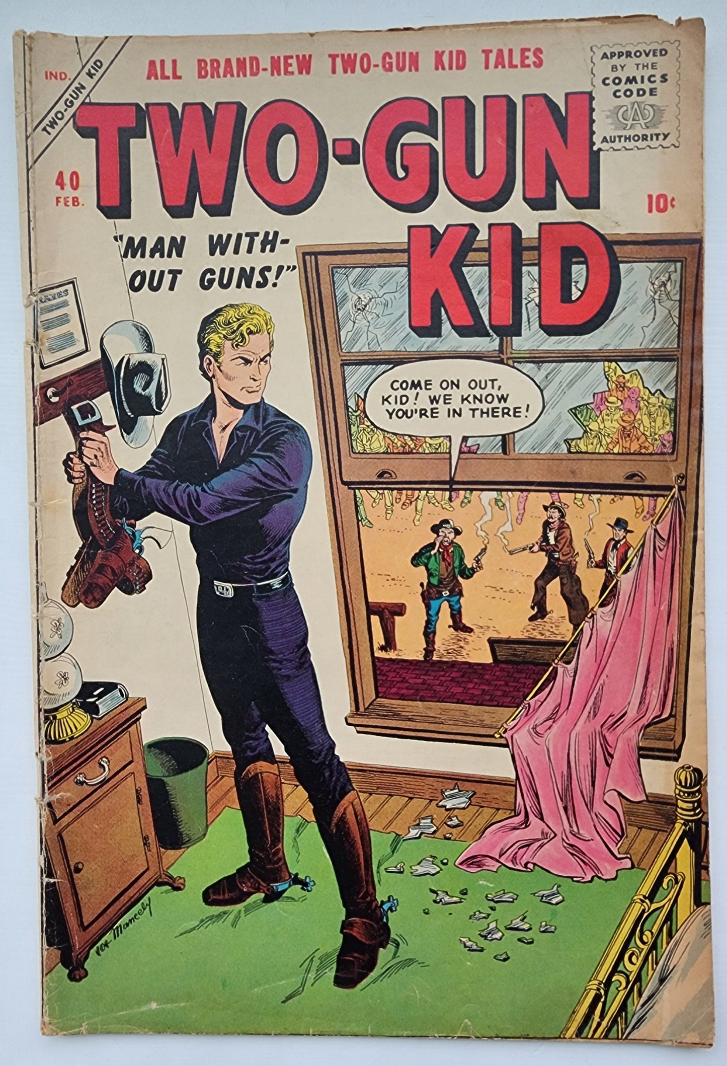 TWO GUN KID #40 1958 Two Gun Kid MARVEL COMICS