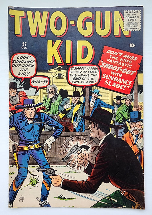 TWO GUN KID #57 1960 Two Gun Kid MARVEL COMICS