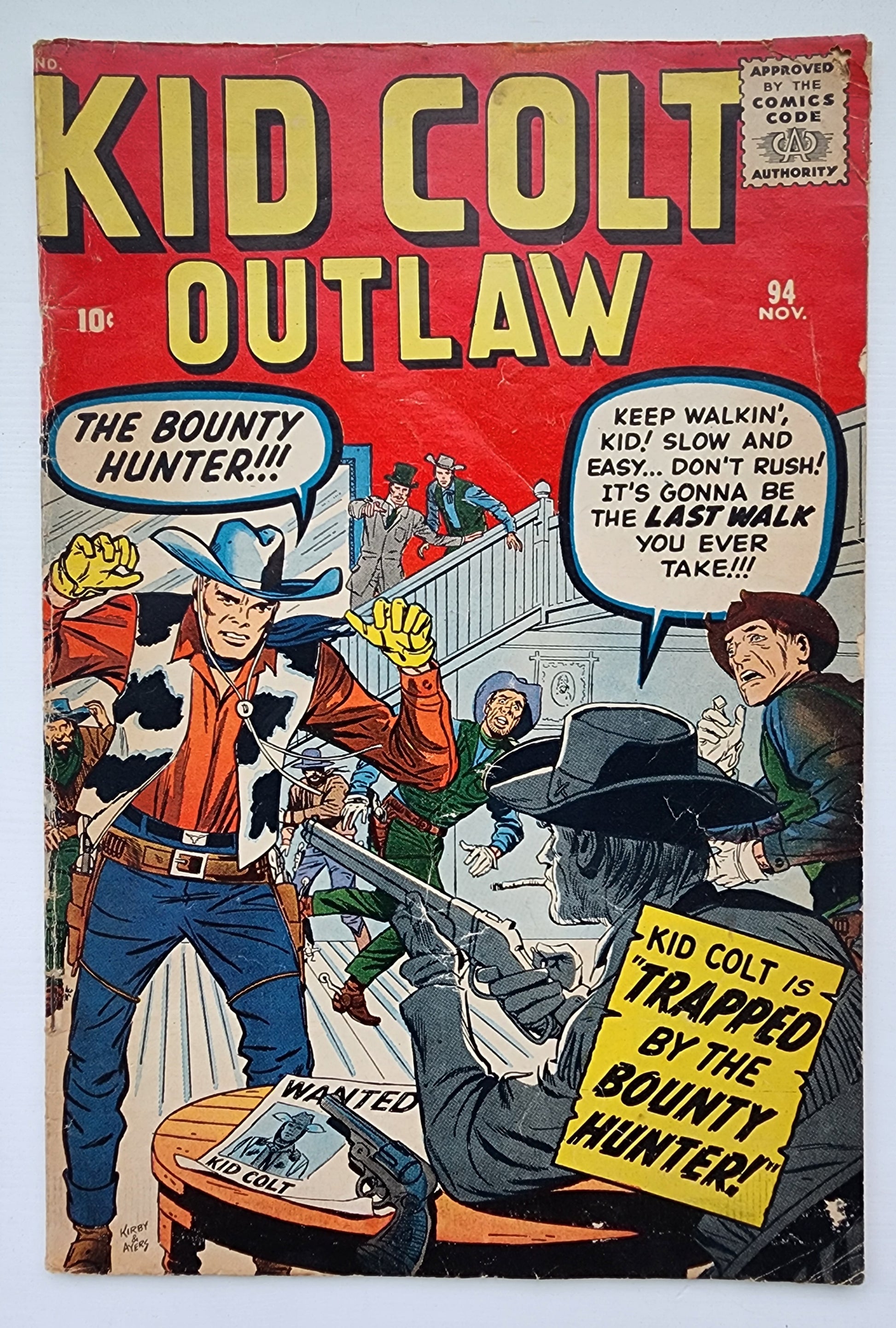 KID COLT OUTLAW #94 1960 Kid Colt Outlaw MARVEL COMICS