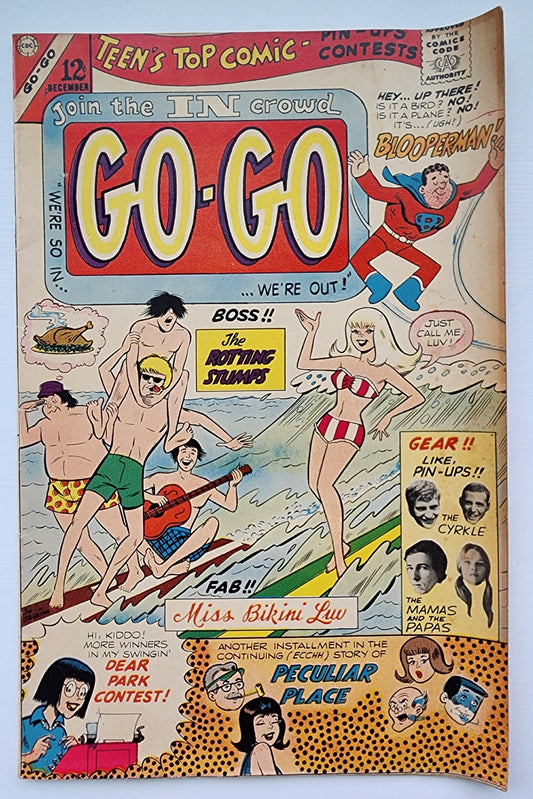 GO-GO #4 1966 CHARLTON COMICS