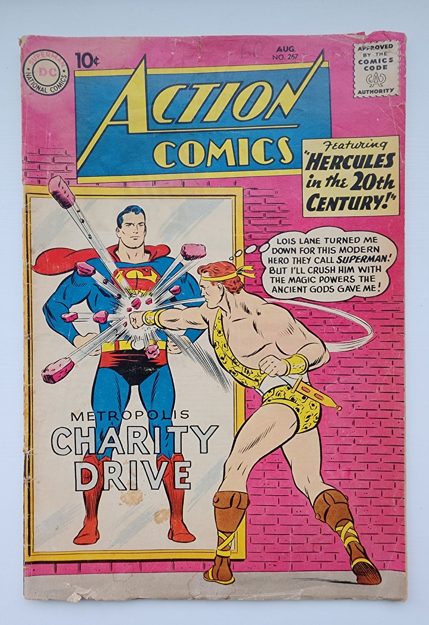 ACTION COMICS #267 1960 (3RD APP LEGION. 1ST APP CHAMELEON BOY, INVISIBLE KID, COLOSSAL BOY) Action Comics DC COMICS