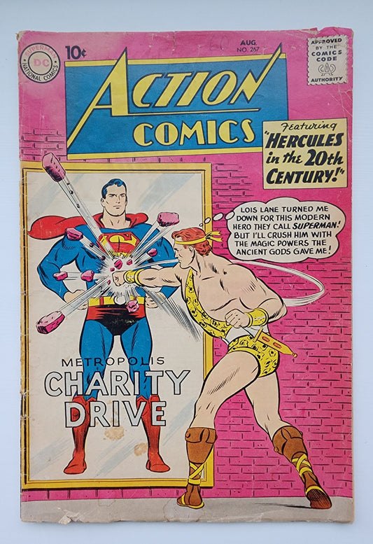 ACTION COMICS #267 1960 (3RD APP LEGION. 1ST APP CHAMELEON BOY, INVISIBLE KID, COLOSSAL BOY) Action Comics DC COMICS