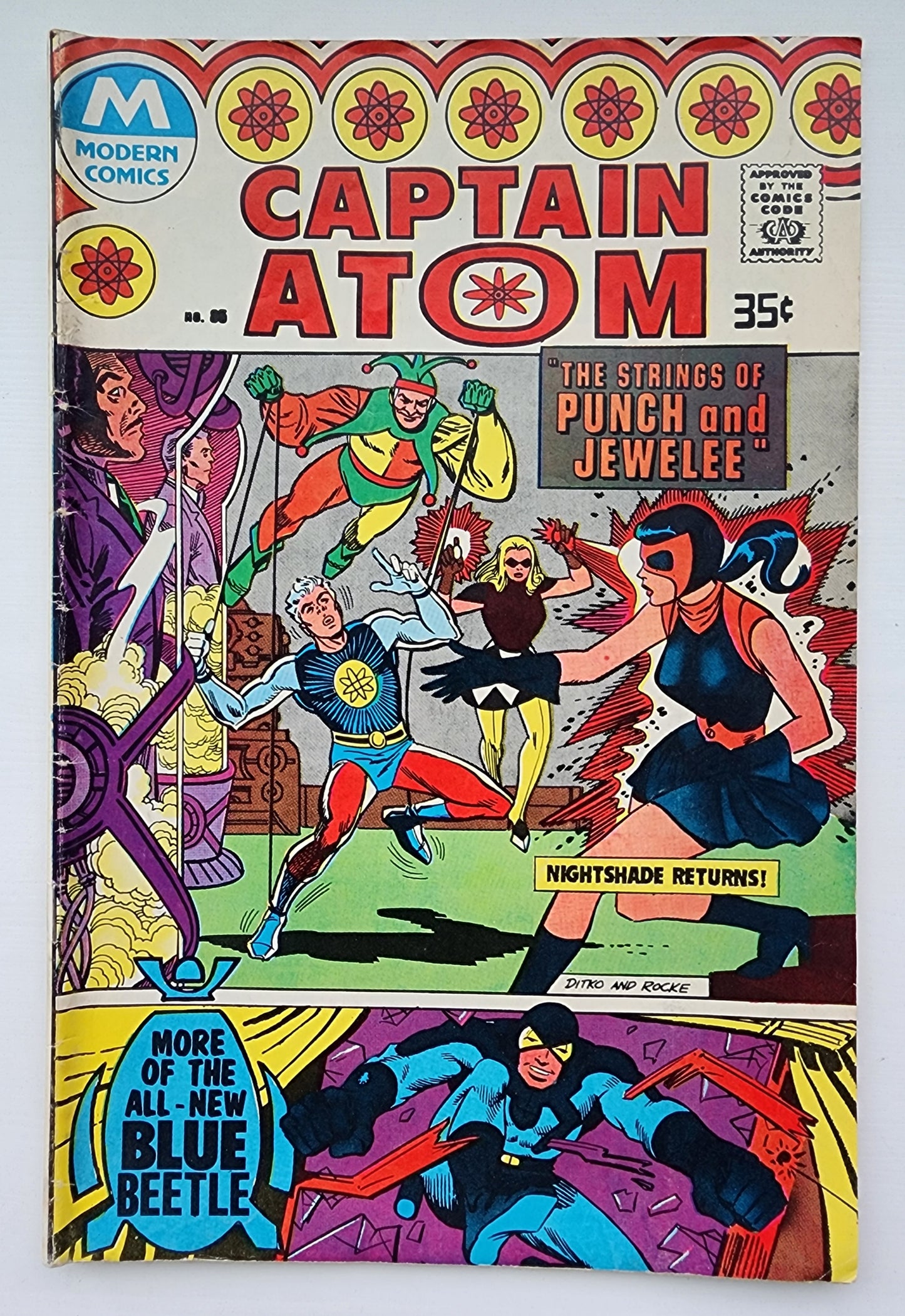 CAPTAIN ATOM #85 1967 Captain Atom CHARLTON COMICS