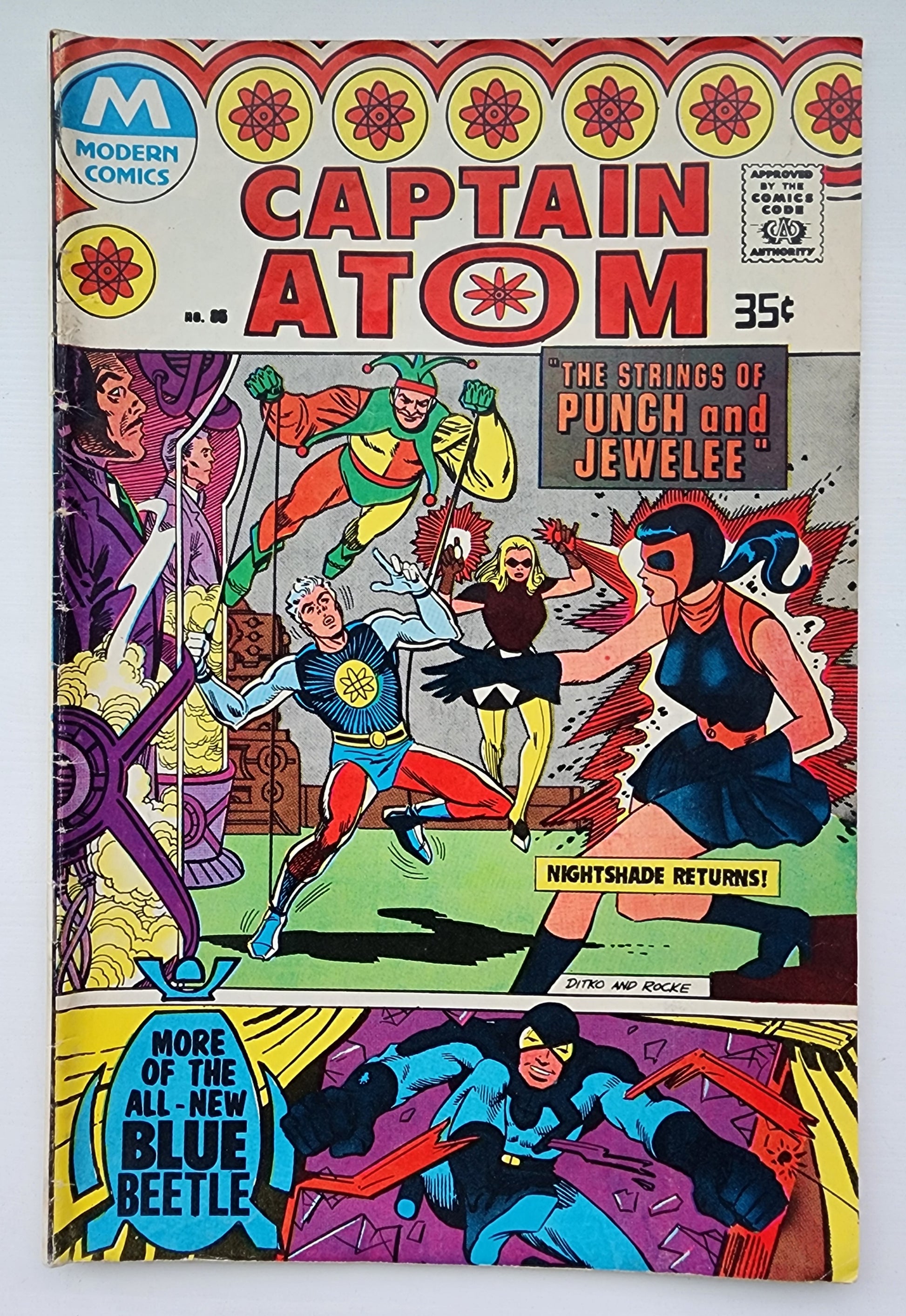 CAPTAIN ATOM #85 1967 Captain Atom CHARLTON COMICS