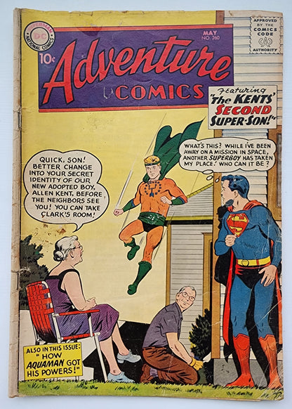ADVENTURE COMICS #260 1959 (1ST SILVER AGE ORIGIN AQUAMAN) Adventure Comics DC COMICS