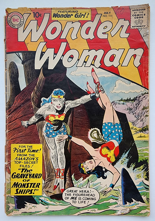 WONDER WOMAN #115 1960 Wonder Woman DC COMICS