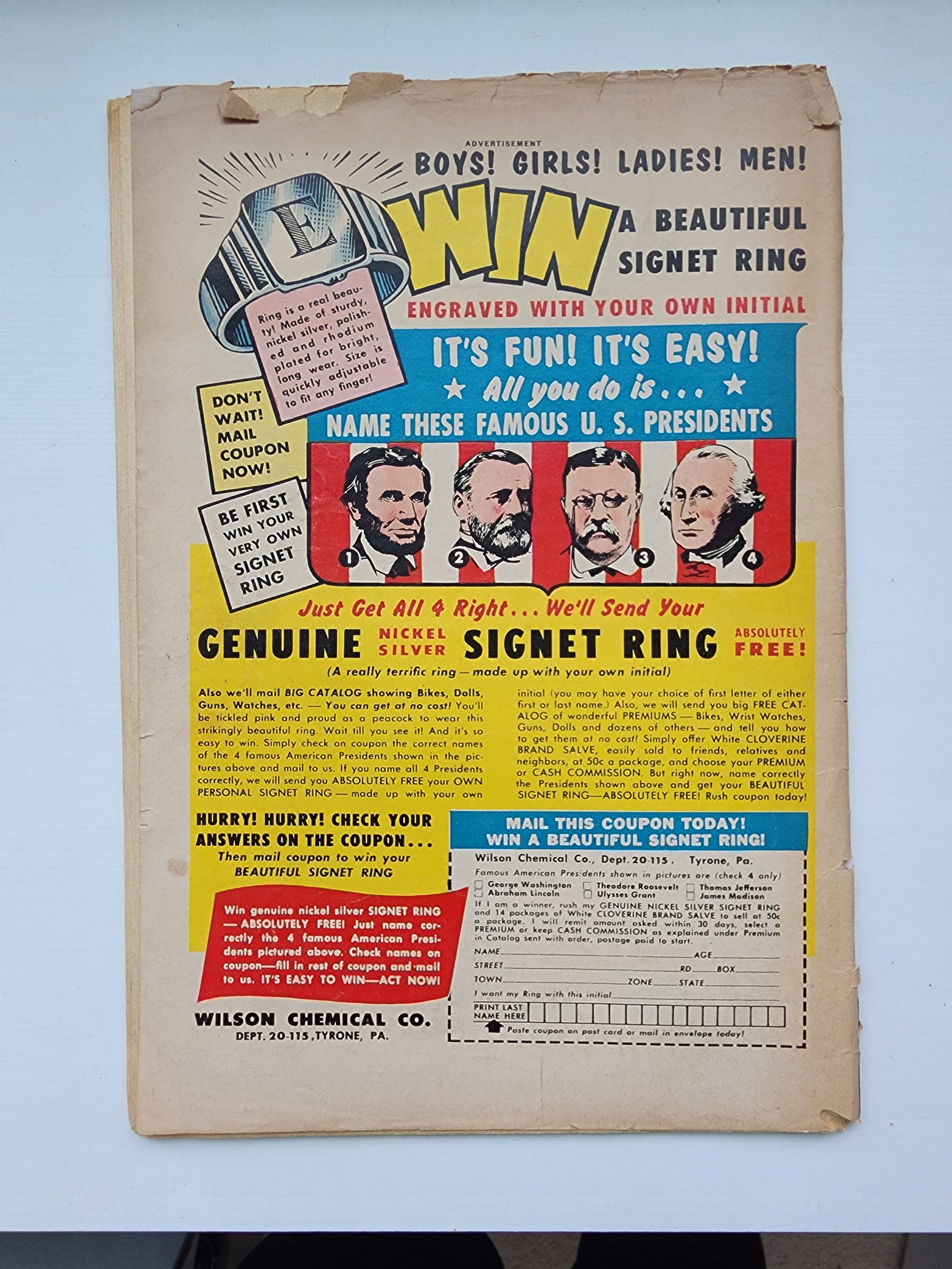 WONDER WOMAN #115 1960 Wonder Woman DC COMICS