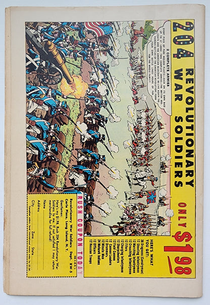 BATMAN #135 1960 (FULL PAGE AD FOR JUSTICE LEAGUE OF AMERICA #1) Batman DC COMICS