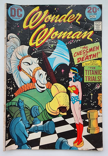 WONDER WOMAN #208 1973 Wonder Woman DC COMICS