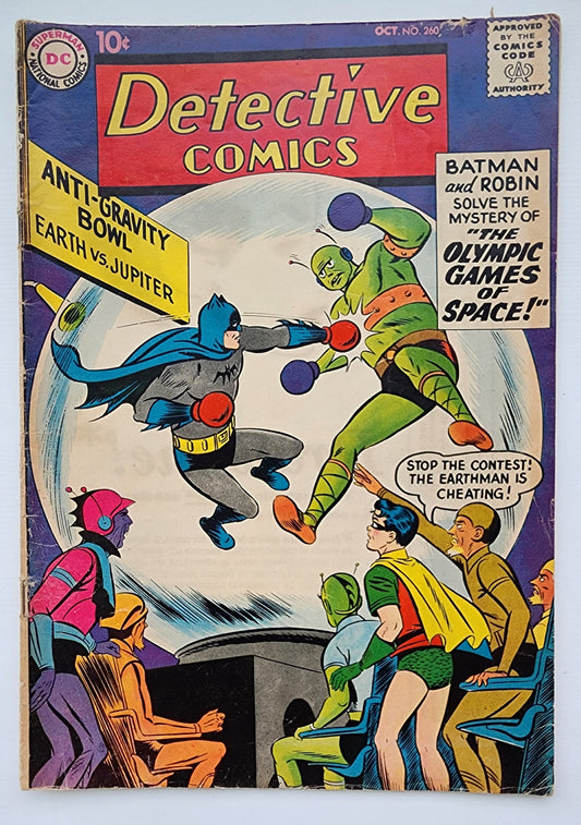 DETECTIVE COMICS #260 1958 Detective Comics DC COMICS