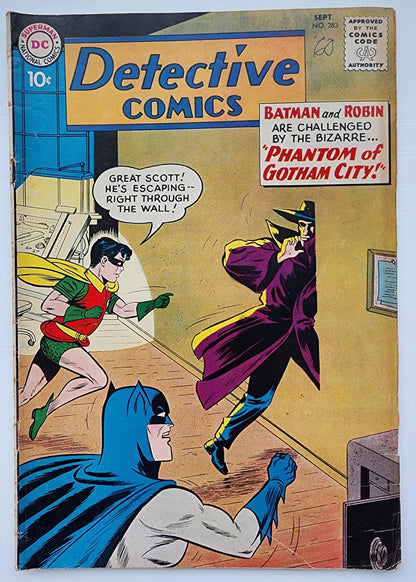 DETECTIVE COMICS #283 1960 Detective Comics DC COMICS