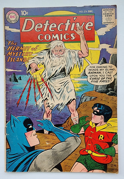 DETECTIVE COMICS #274 1959 Detective Comics DC COMICS