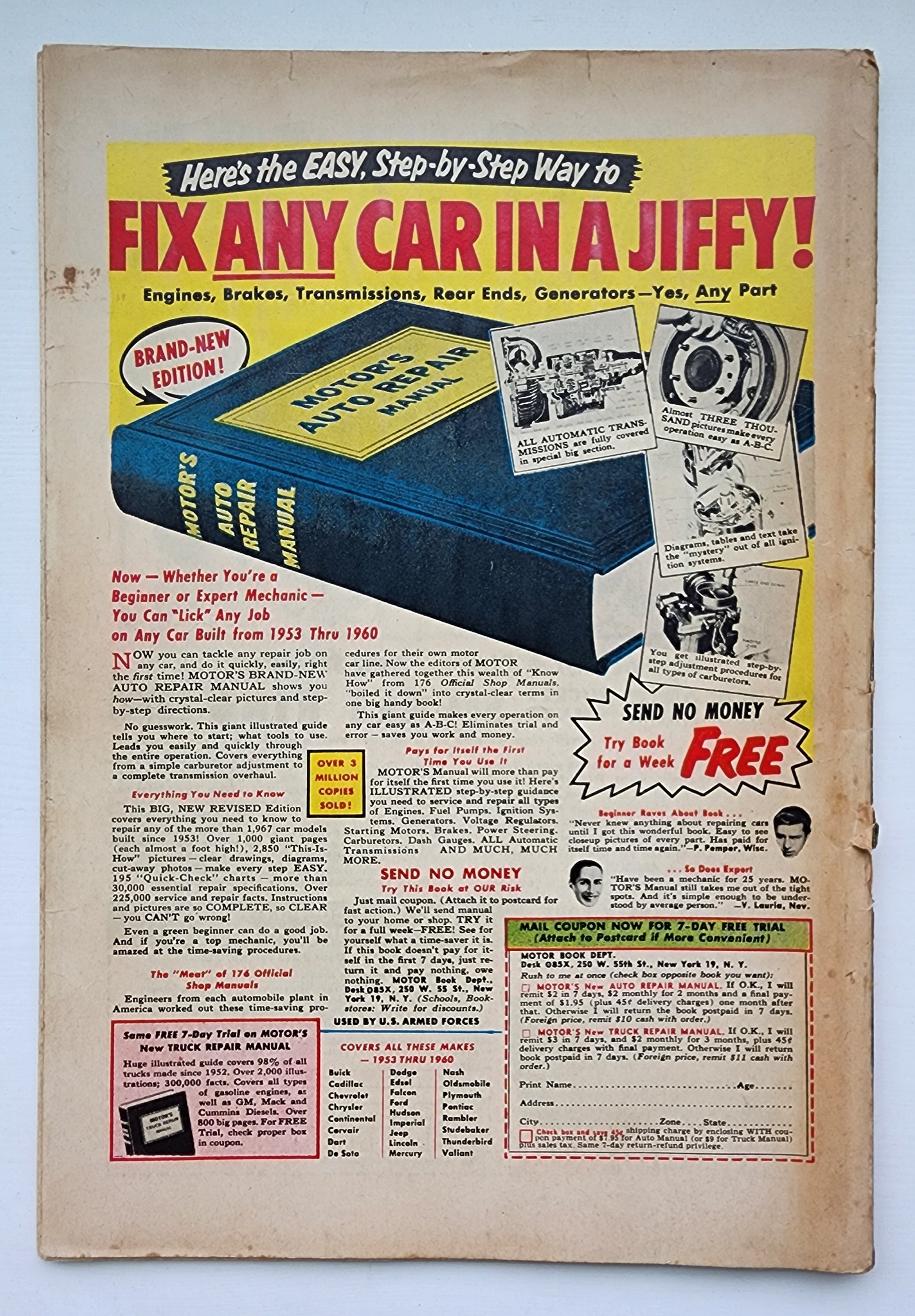 HOUSE OF MYSTERY #104 1961 House of Mystery DC COMICS