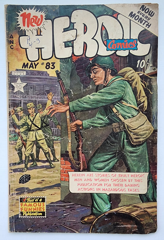 NEW HERO COMICS #83 1952 FAMOUS FUNNIES