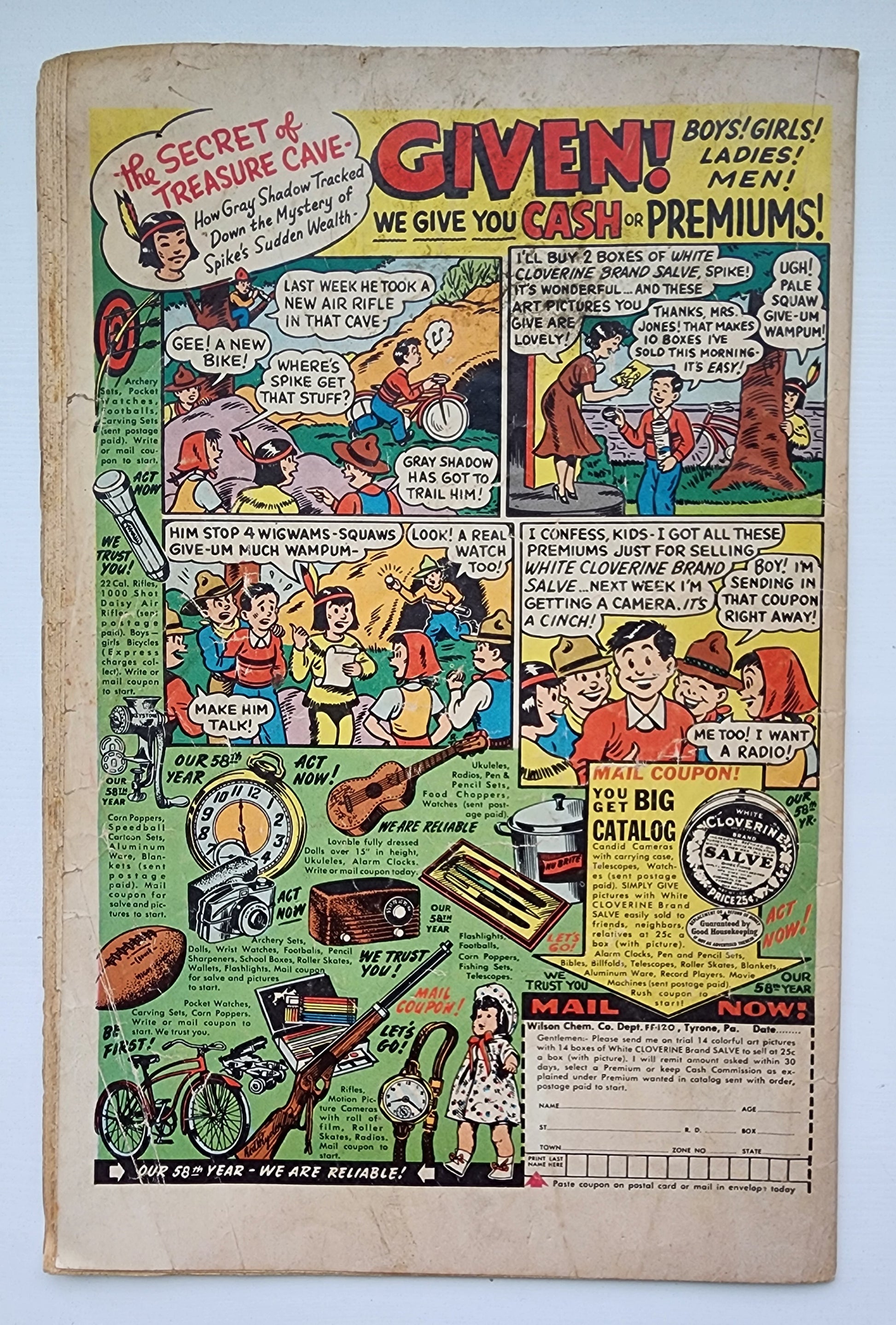 NEW HERO COMICS #83 1952 FAMOUS FUNNIES