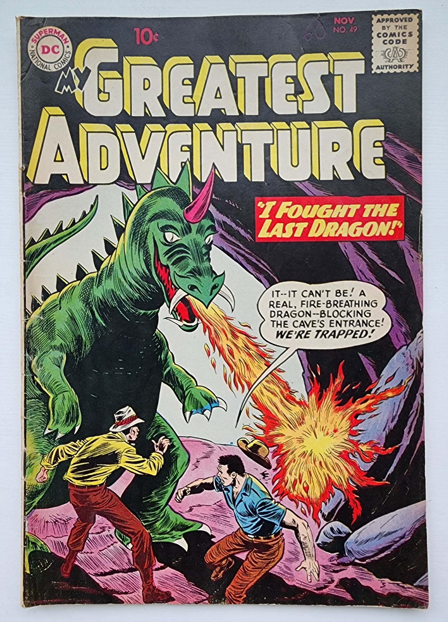 MY GREATEST ADVENTURE #49 1960 DC COMICS