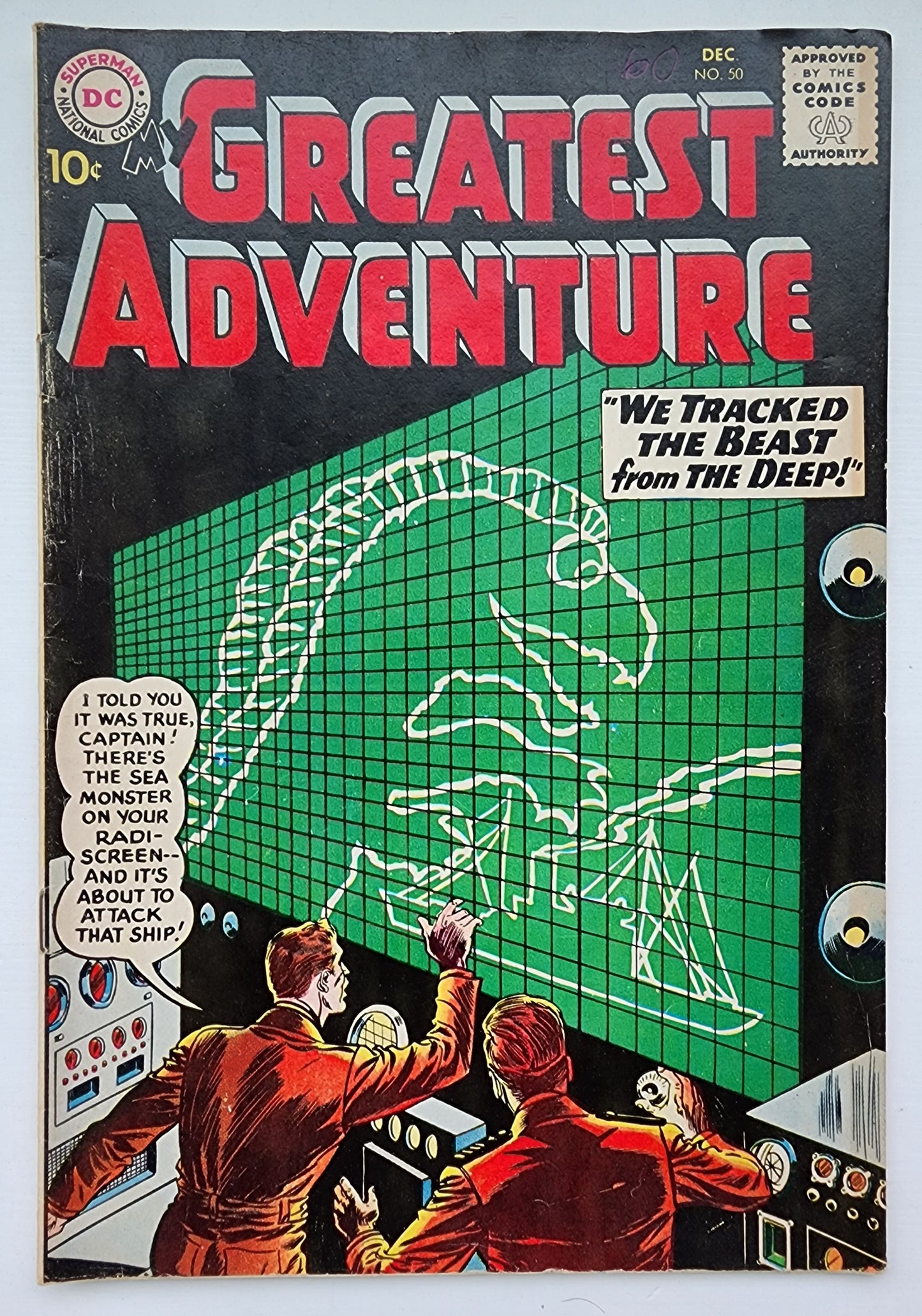 MY GREATEST ADVENTURE #50 1960 DC COMICS