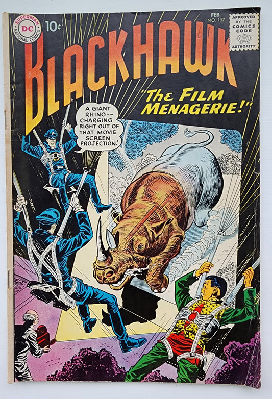 BLACKHAWK #157 1960 Blackhawk DC COMICS