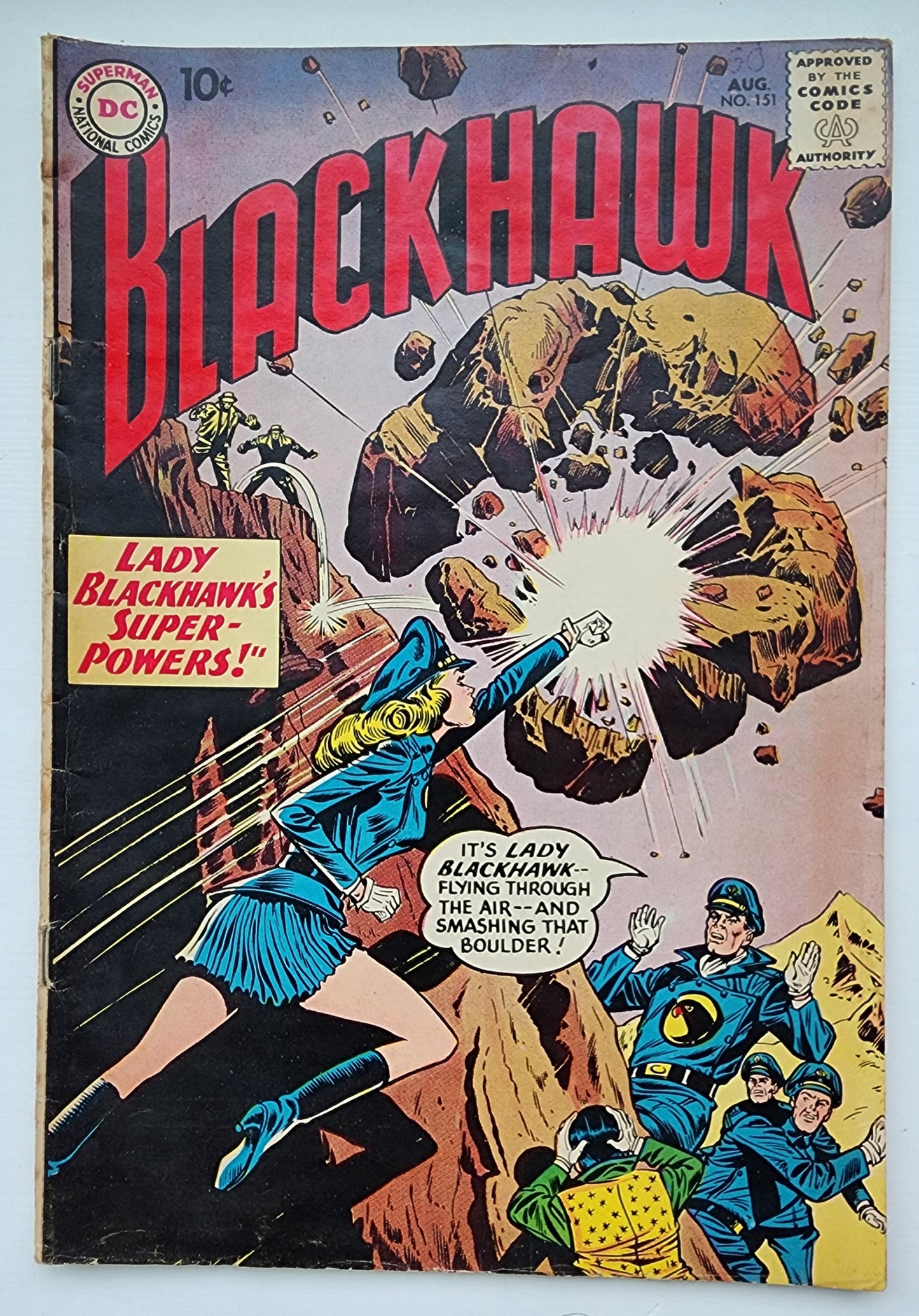 BLACKHAWK #151 1960 Blackhawk DC COMICS