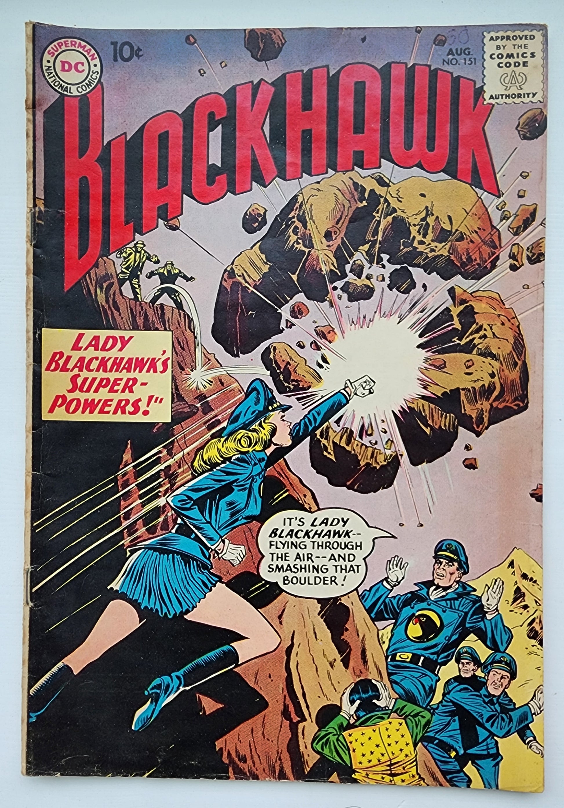 BLACKHAWK #151 1960 Blackhawk DC COMICS