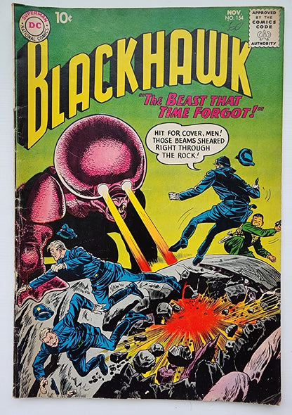 BLACKHAWK #154 1960 Blackhawk DC COMICS