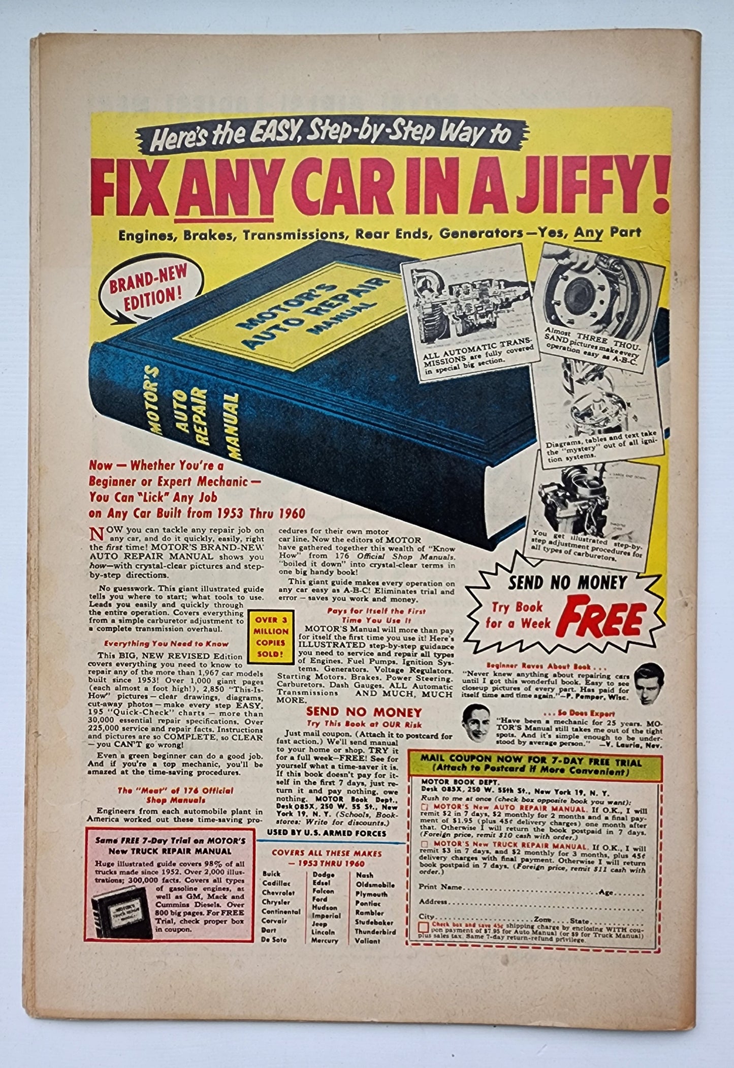 SHOWCASE #29 1960 (3RD APP SEA DEVILS. HALF PAGE AD JUSTICE LEAGUE OF AMERICA #1) Showcase DC COMICS