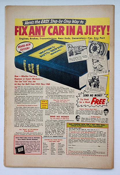 SHOWCASE #29 1960 (3RD APP SEA DEVILS. HALF PAGE AD JUSTICE LEAGUE OF AMERICA #1) Showcase DC COMICS