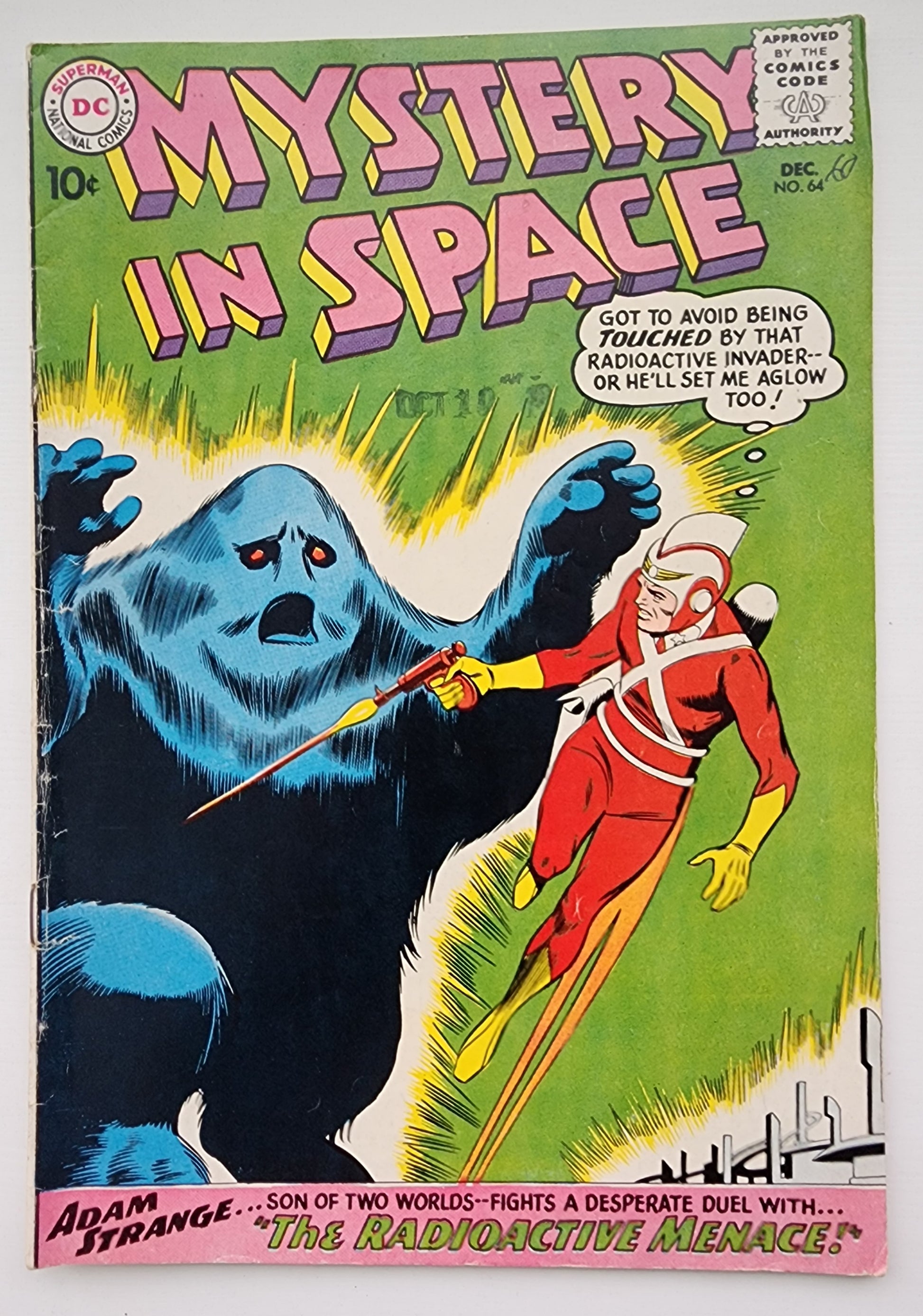 MYSTERY IN SPACE #64 1960 Mystery in Space DC COMICS