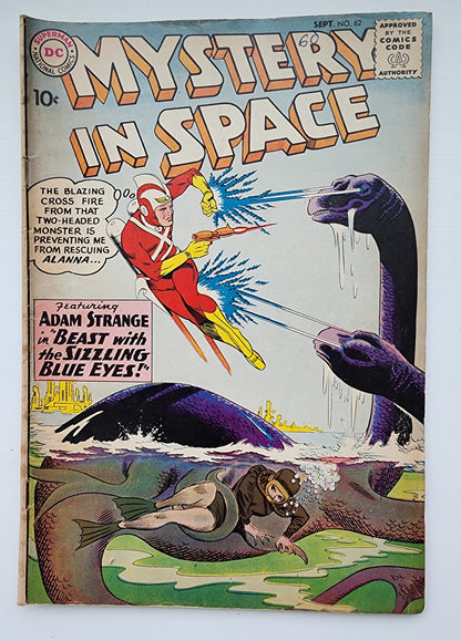 MYSTERY IN SPACE #62 1960 Mystery in Space DC COMICS