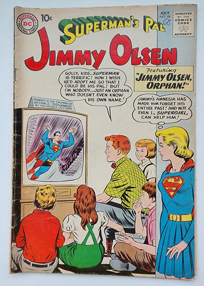 SUPERMANS PAL JIMMY OLSEN #46 1962 Supermans Pal Jimmy Olsen DC COMICS