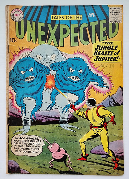 TALES OF UNEXPECTED #57 1961 Tales of Unexpected DC COMICS
