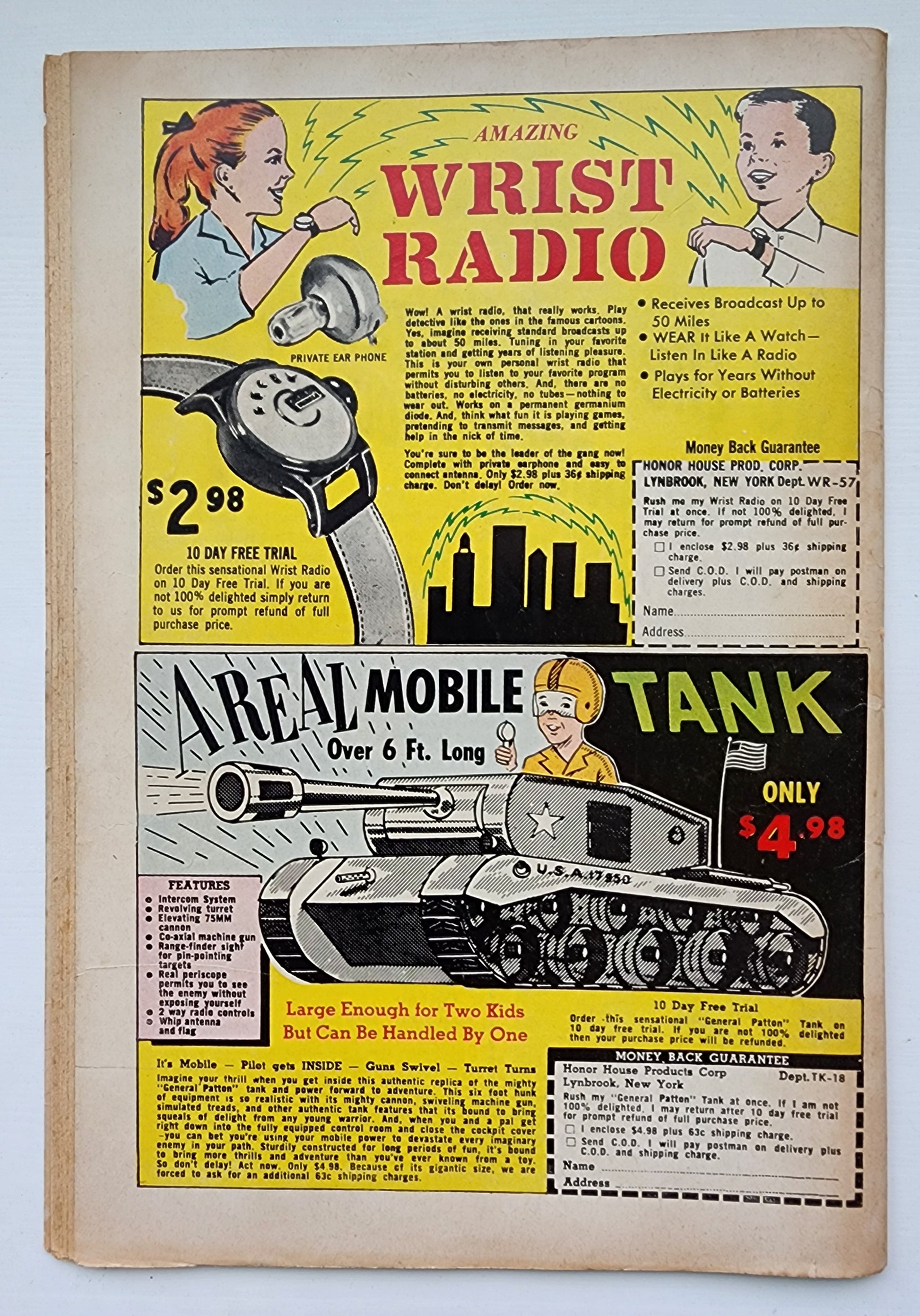 TALES OF UNEXPECTED #57 1961 Tales of Unexpected DC COMICS