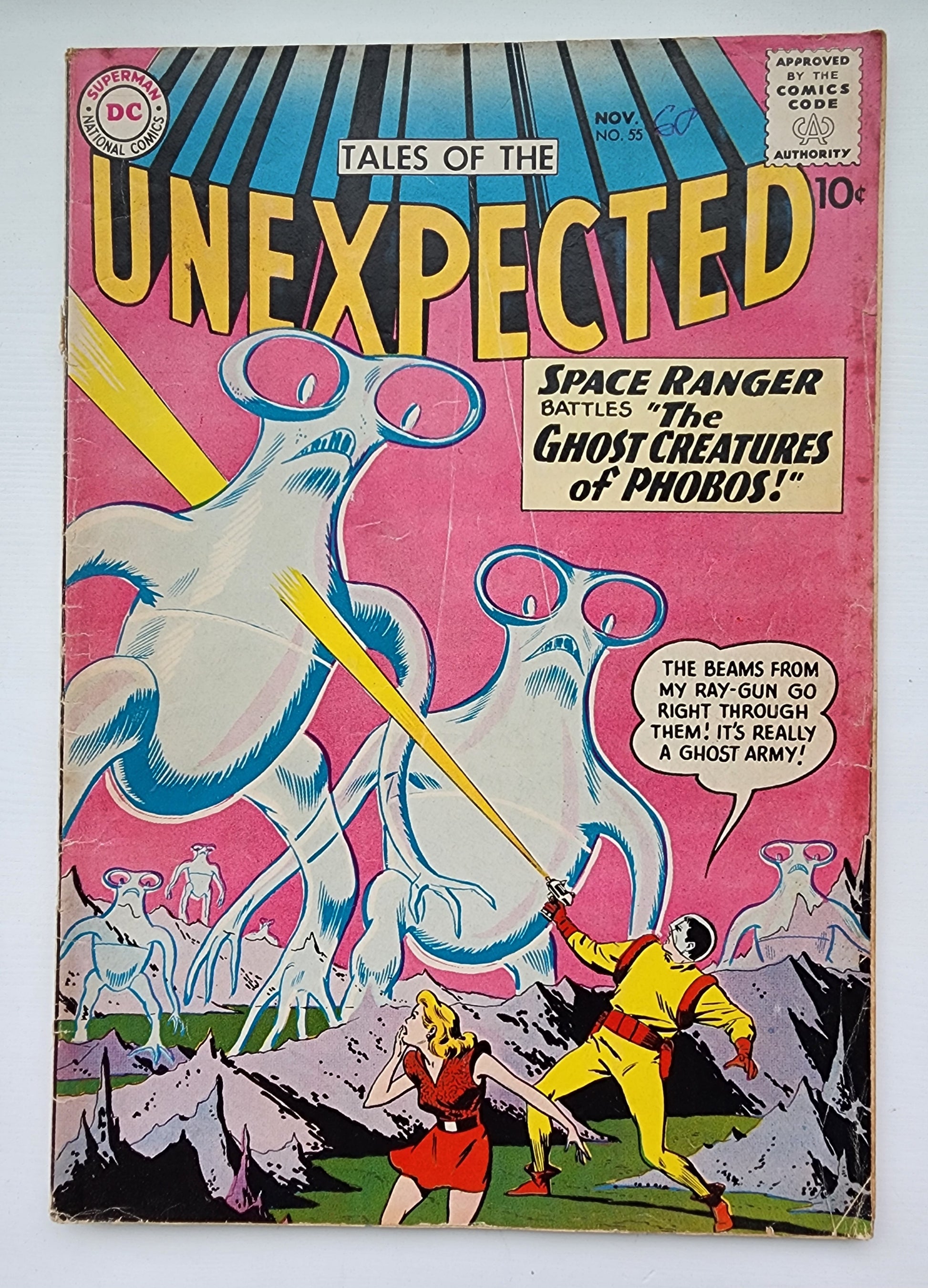 TALES OF UNEXPECTED #55 1960 Tales of Unexpected DC COMICS