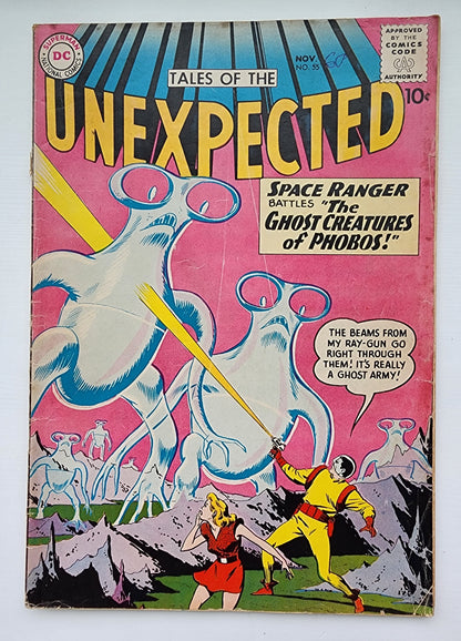 TALES OF UNEXPECTED #55 1960 Tales of Unexpected DC COMICS