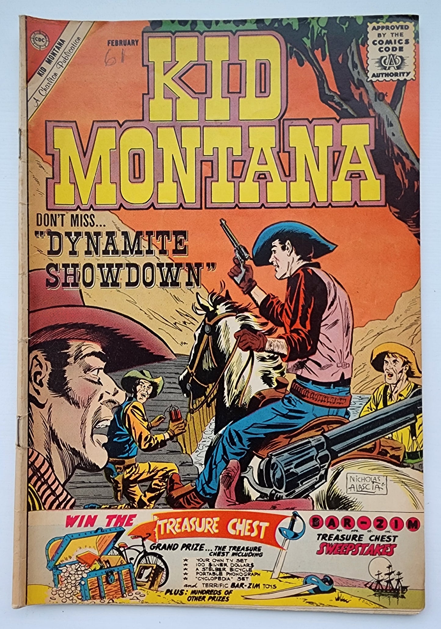 KID MONTANA #27 1960 Kid Montana CHARLTON COMICS