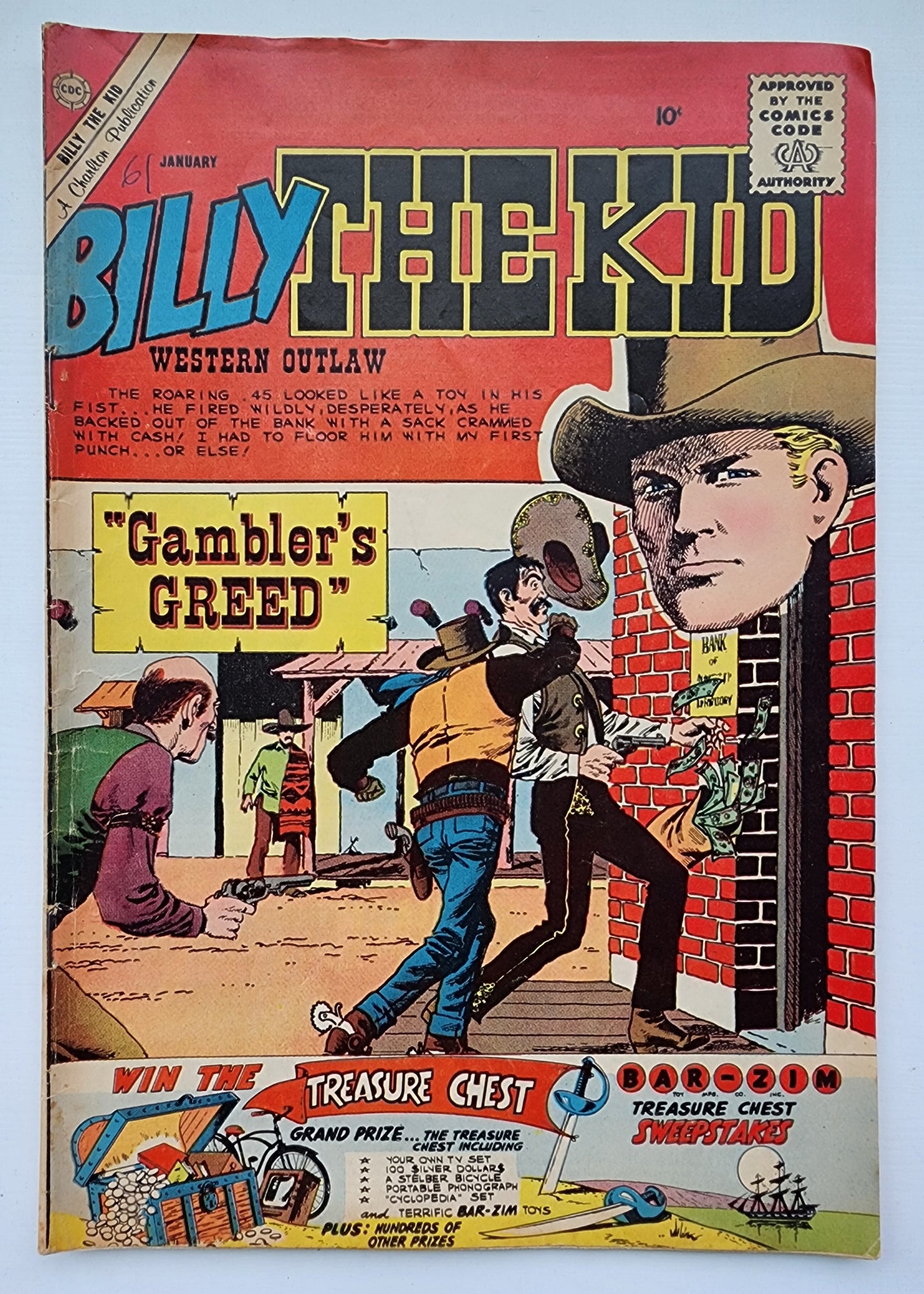 BILLY THE KID #26 Billy the Kid CHARLTON COMICS